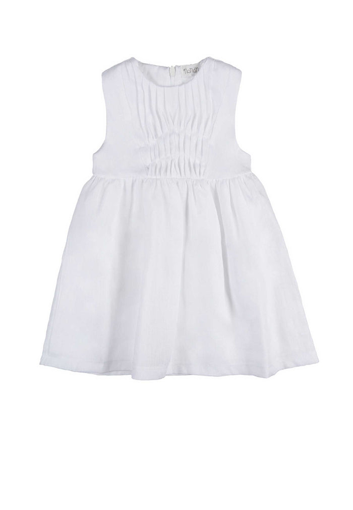 Nanan Abito in Lino Bianco