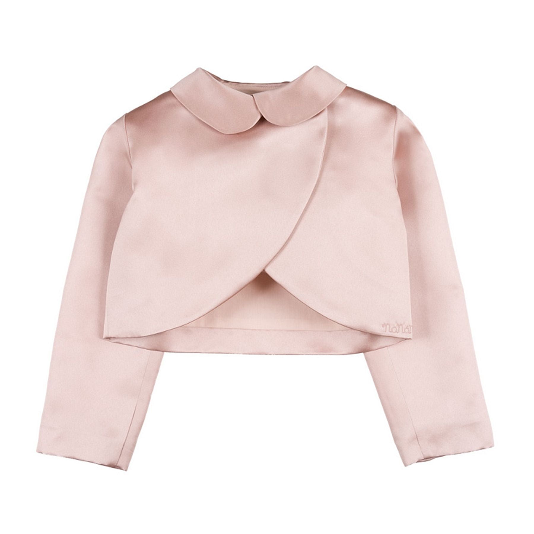 Nanan Pink Double Breasted Sweater with Collar
