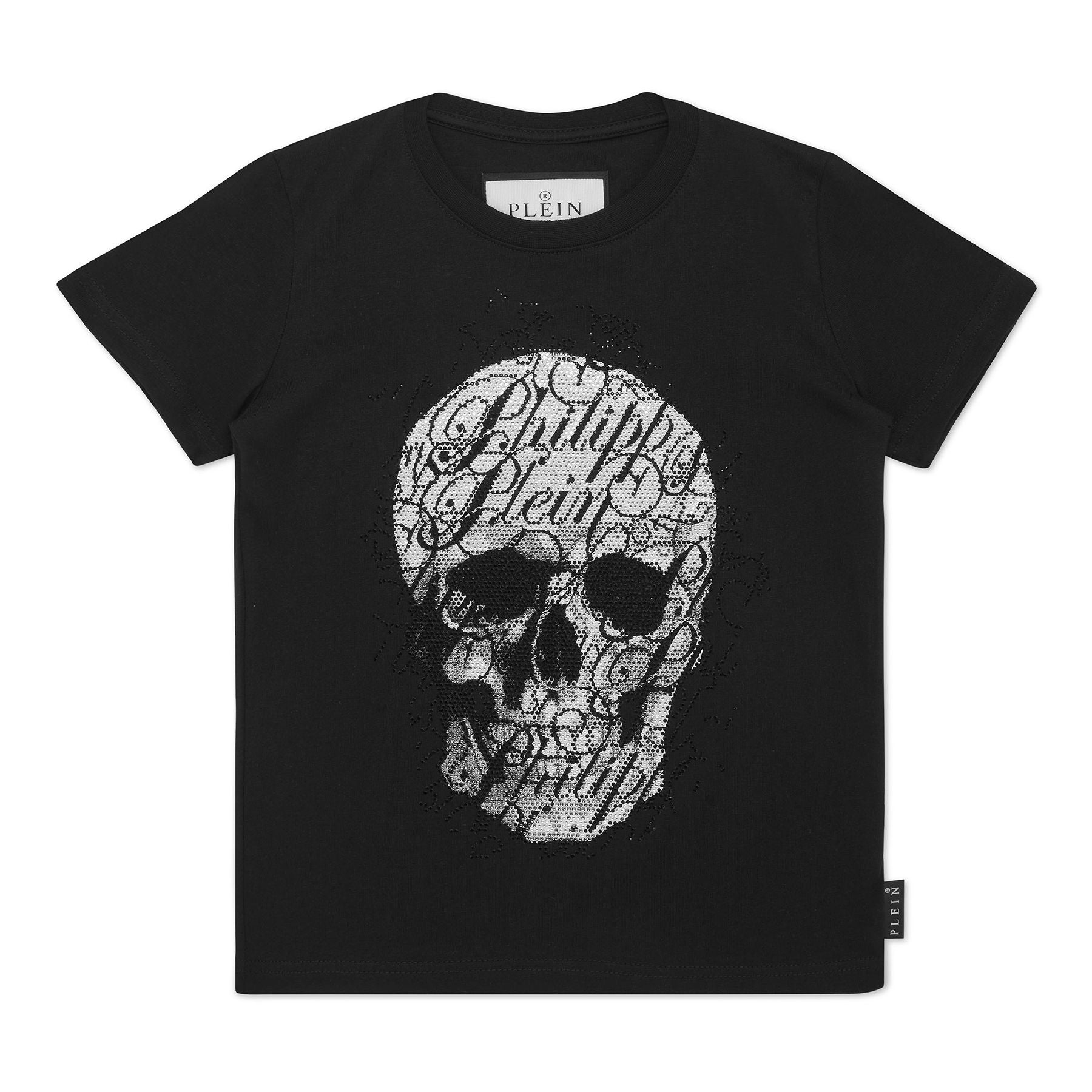 Philipp plein Cursive Skull T-shirt