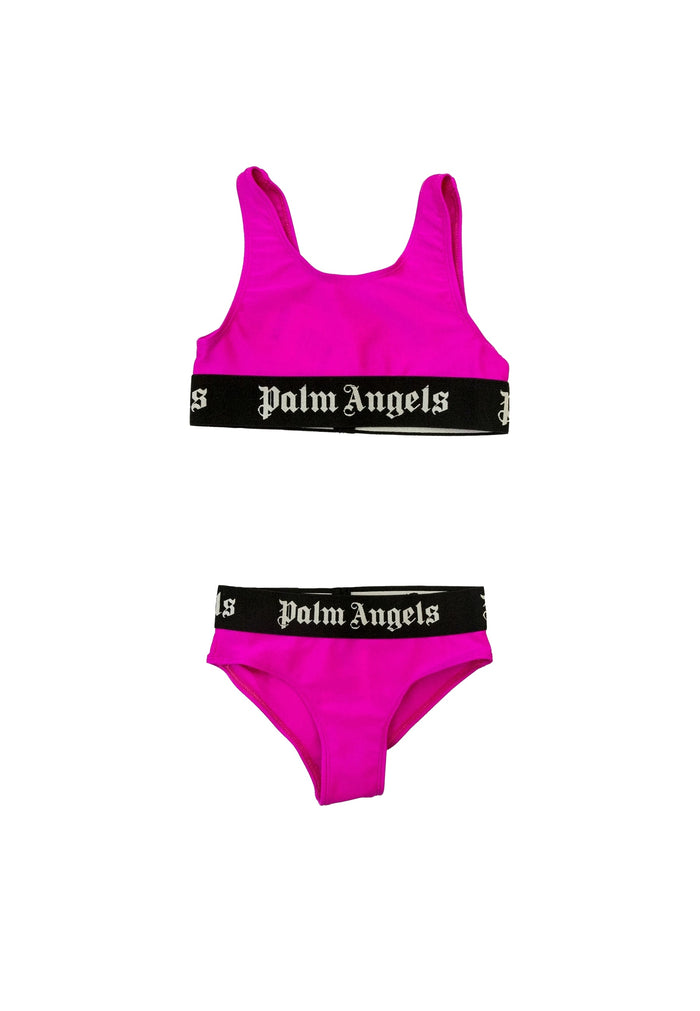 Palm angels Costume Bikini con Banda Logo