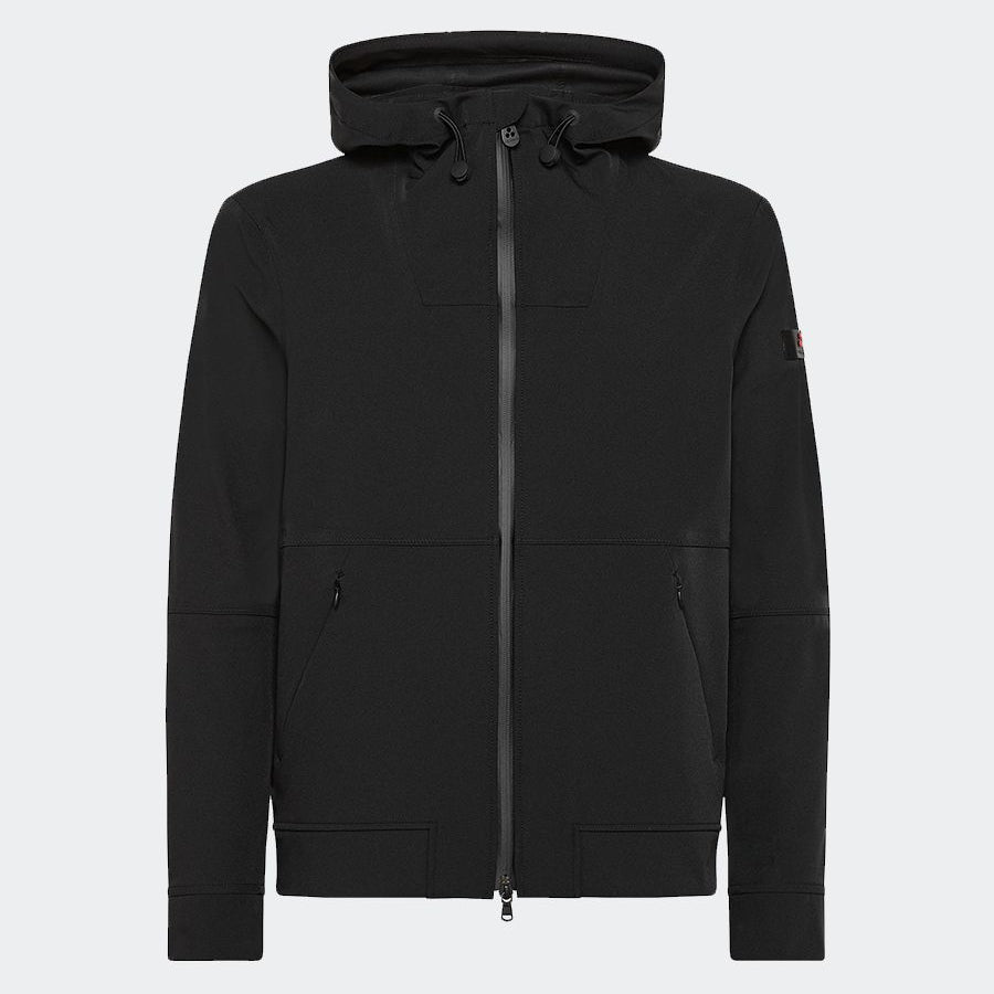 Peuterey Solid Color Jacket with Hood