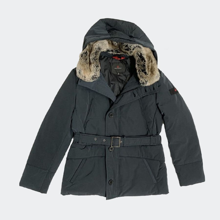 Peuterey Classic Down Jacket with Fur