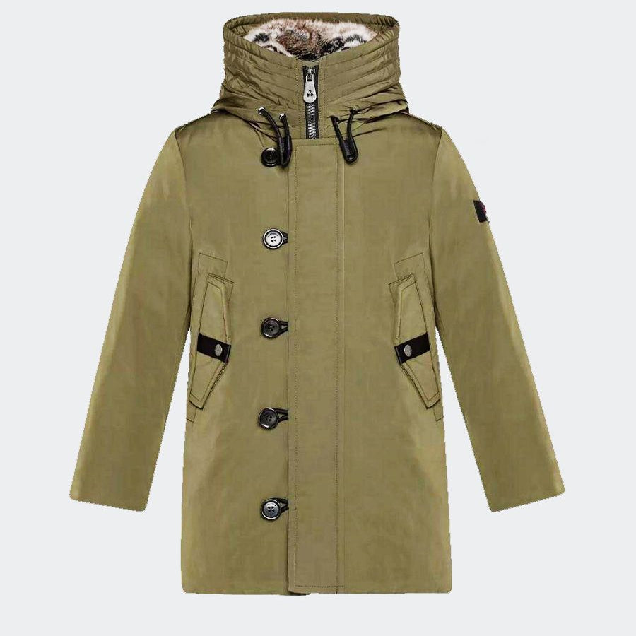 Peuterey Down Jacket with Ecofur Collar