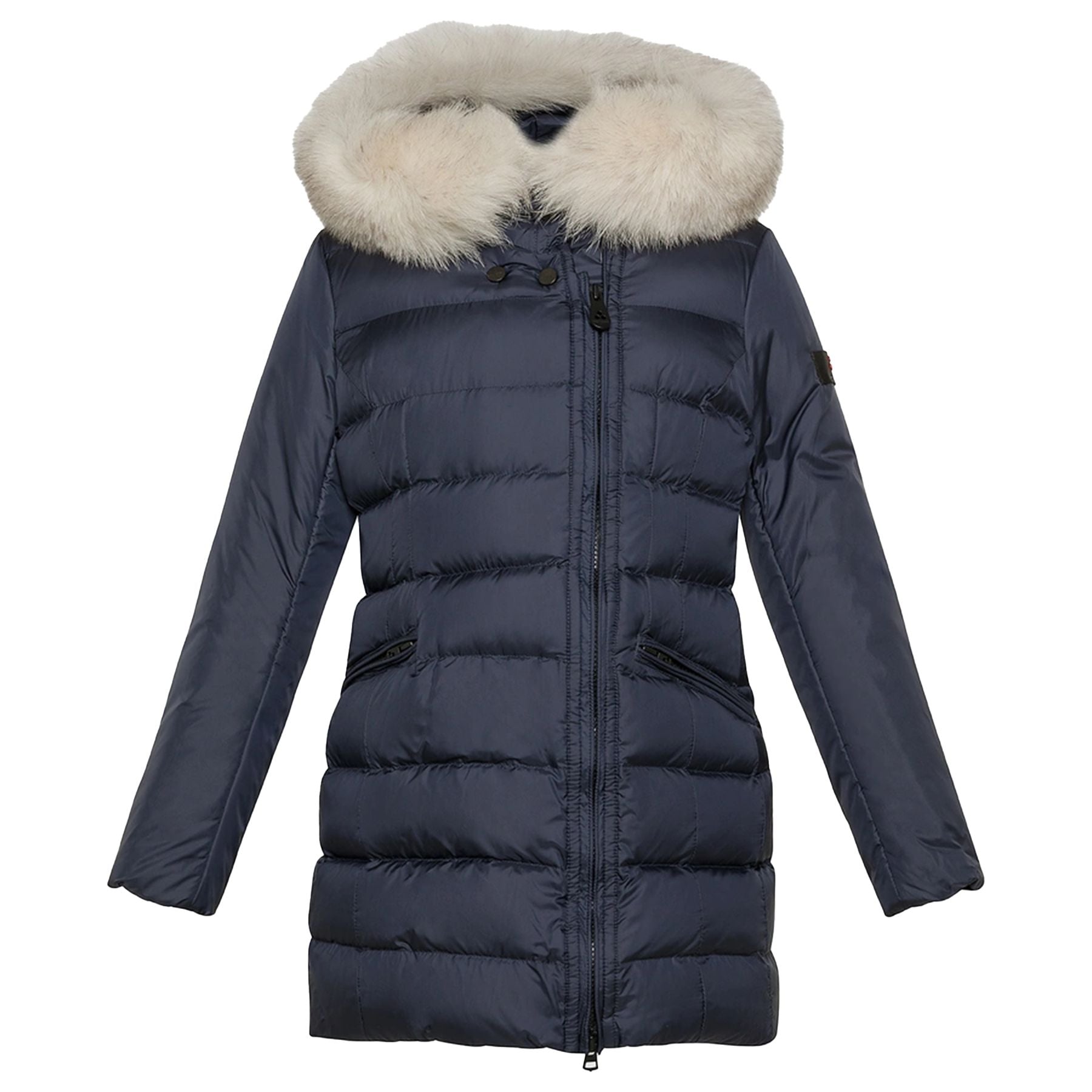Peuterey Seriola Down Jacket with Fox Fur Collar