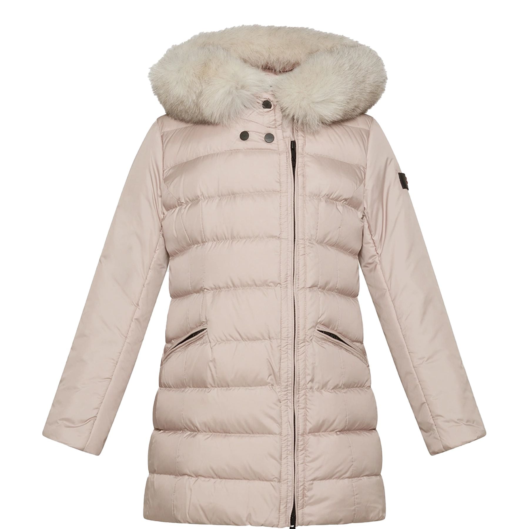 Peuterey Seriola Down Jacket with Fox Fur Collar