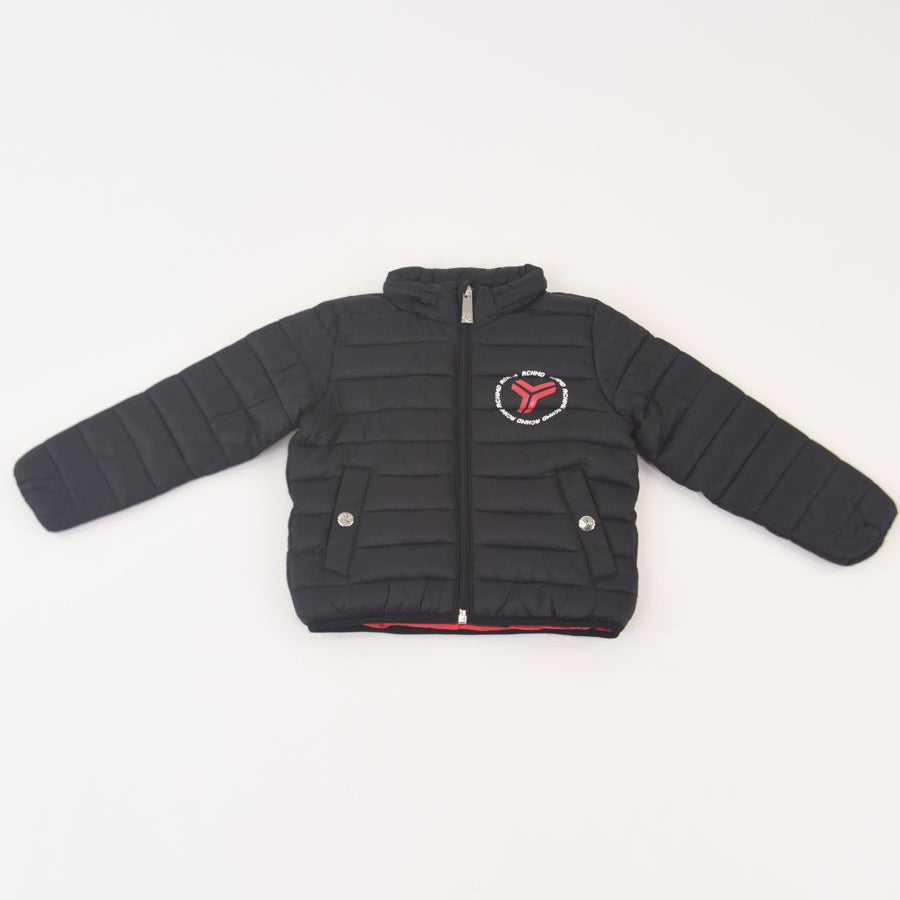 Richmond Two-Tone Down Jacket with Logo Print
