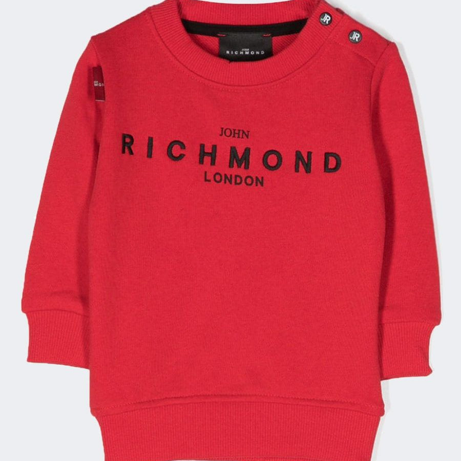 Richmond Classic Sweatshirt with Embroidered Logo