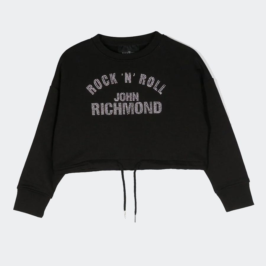 Richmond Cropped Sweatshirt with Elastic Waist