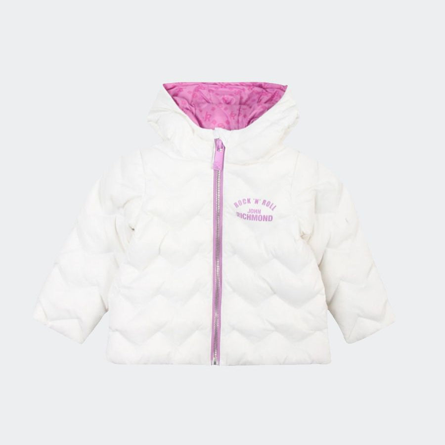 Richmond Solid Color Quilted Down Jacket
