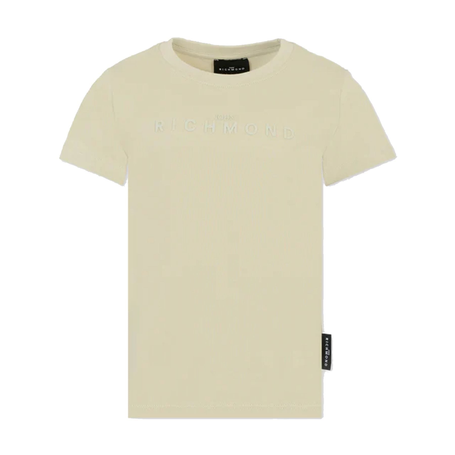 Richmond Kids' Grey T-Shirt with Black Logo