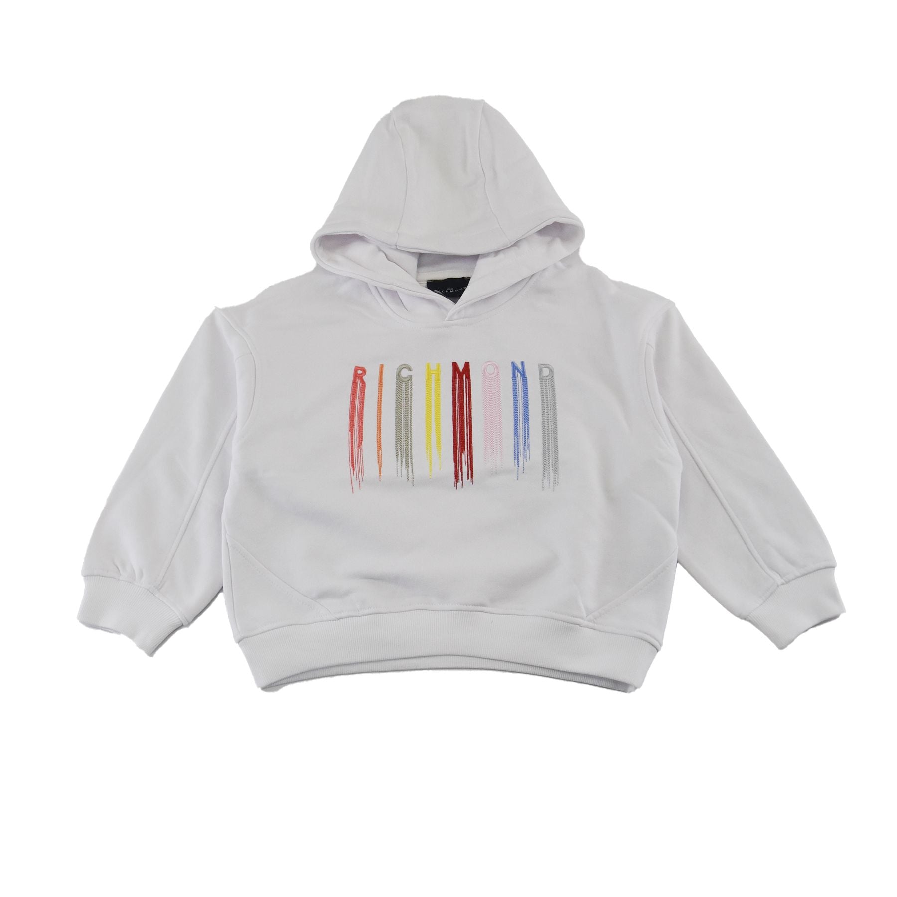 Richmond Closed Sweatshirt with Multicolor Print