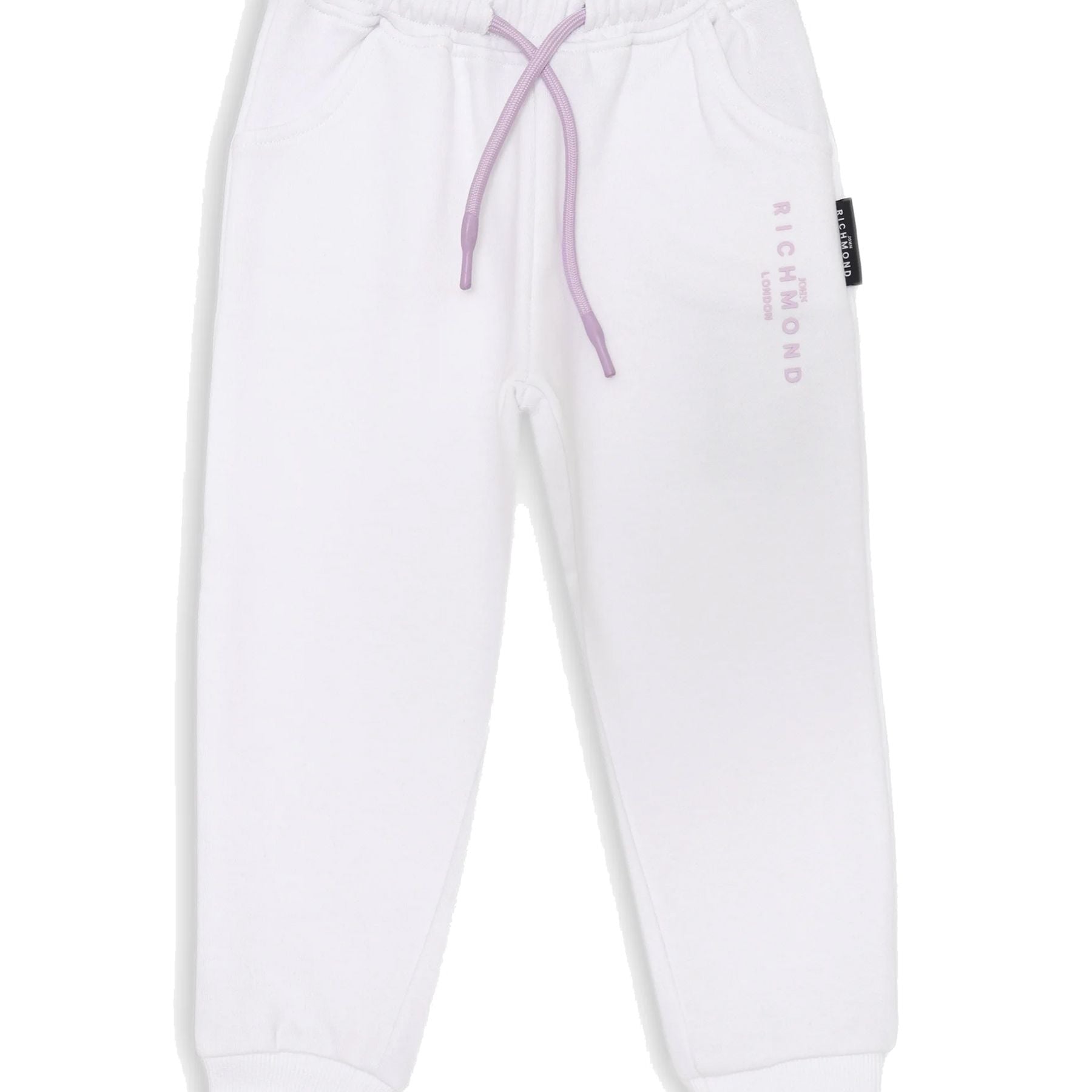 Richmond Lightweight Fleece Undersuit in White and Lilac