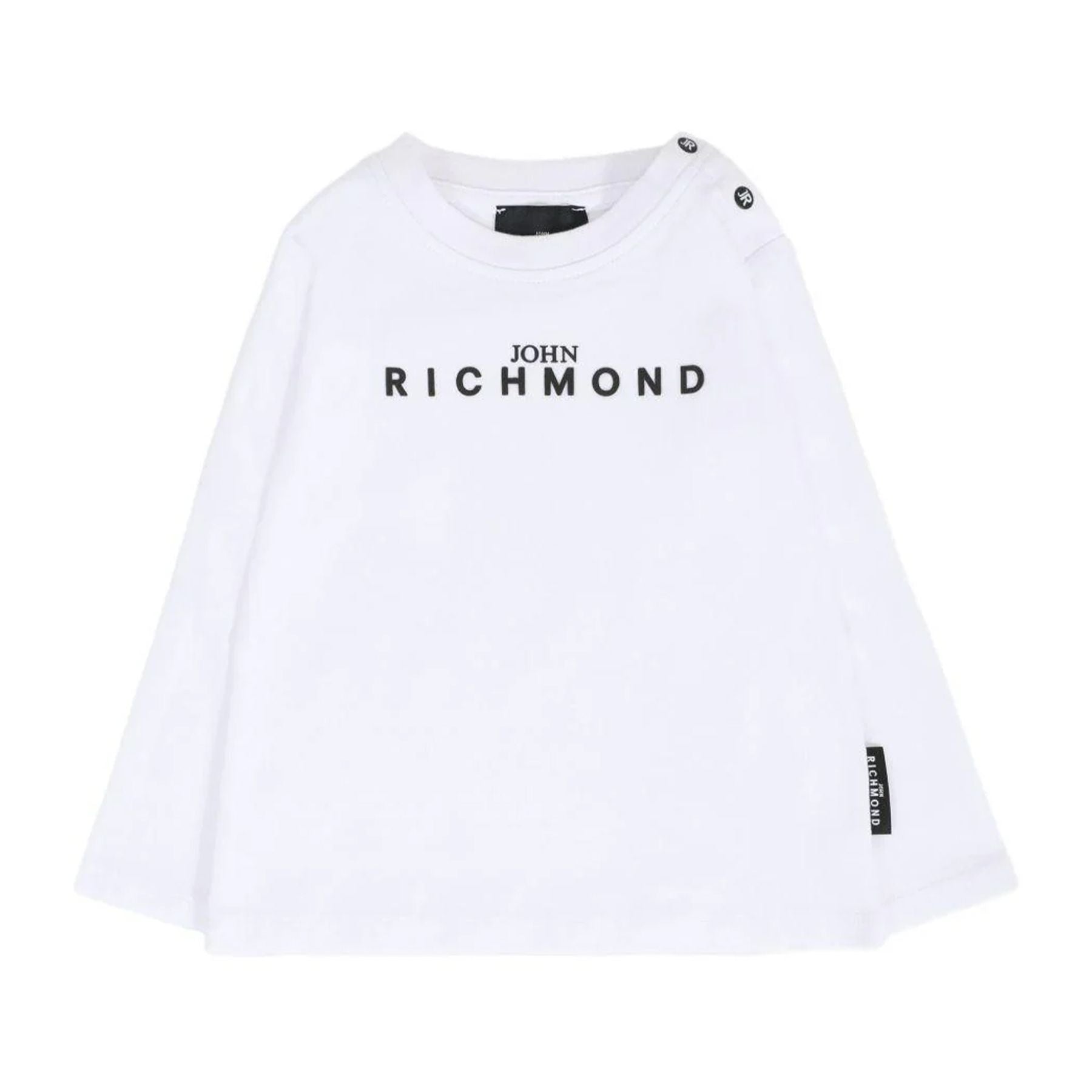 Richmond White Crew Neck T-shirt