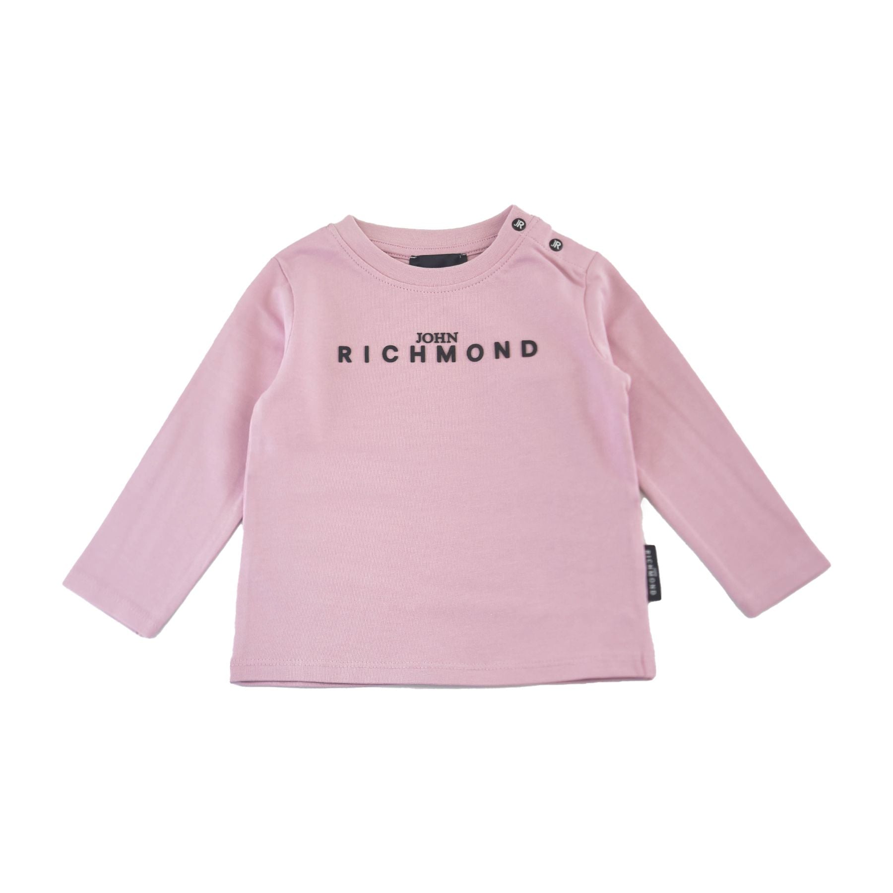 Richmond Orchid Pink Crew Neck T-shirt