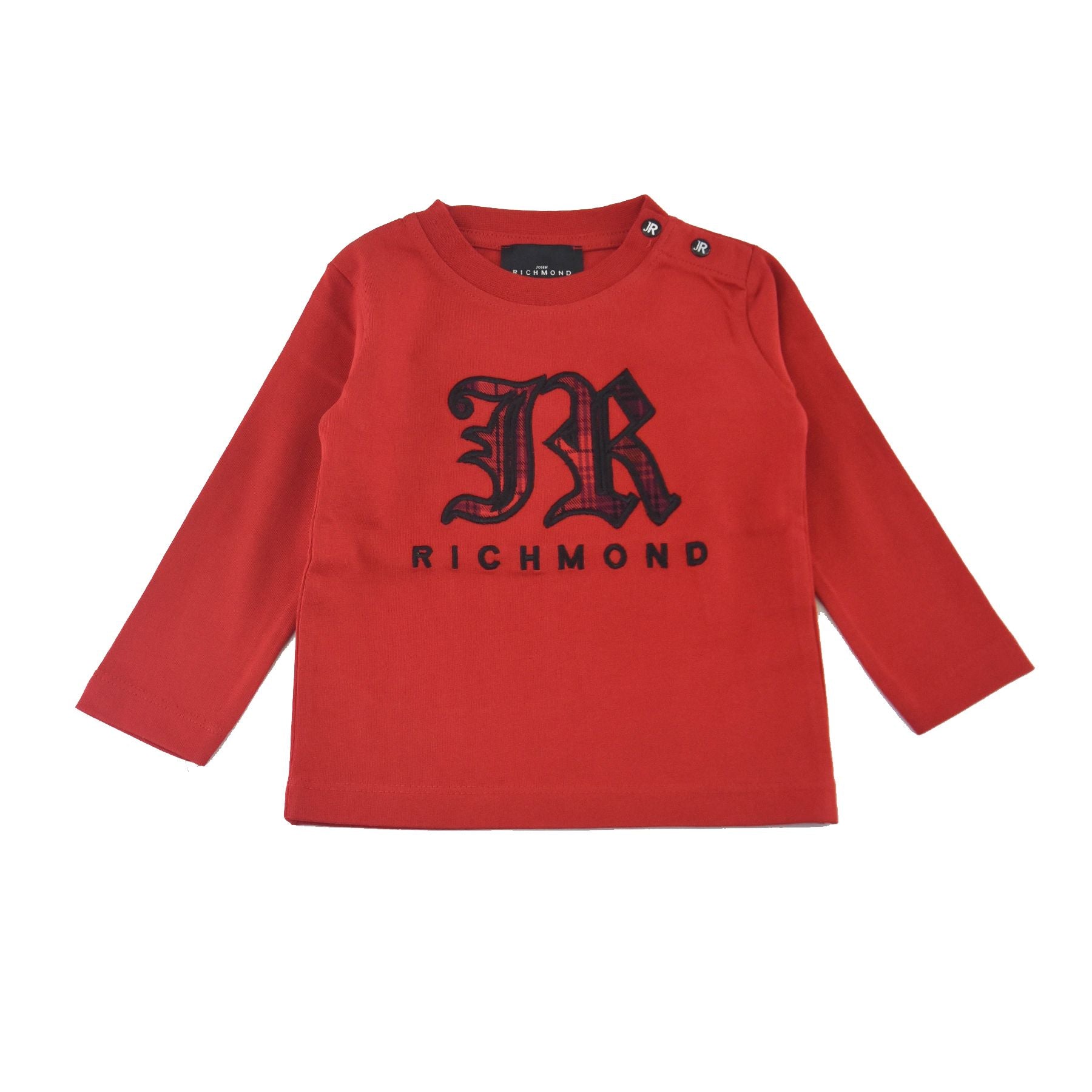 Baby T-shirt with embroidered logo