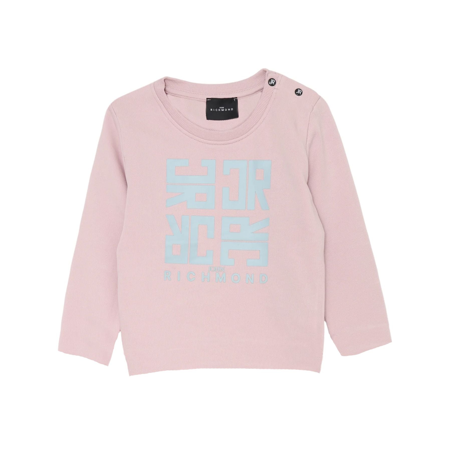 Richmond Pink Lilac Crew Neck T-shirt