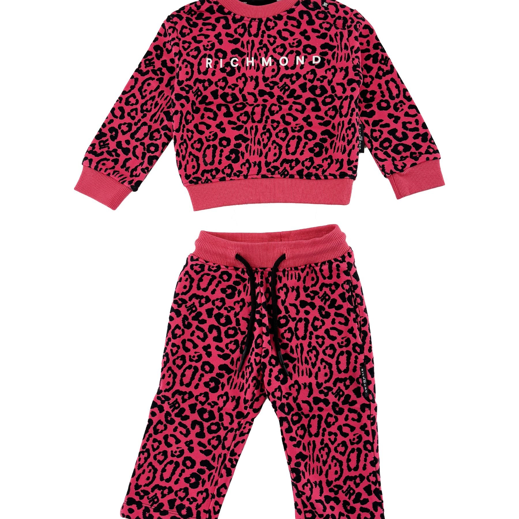 Richmond Tracksuit Set Sweatshirt and Pants Spotted