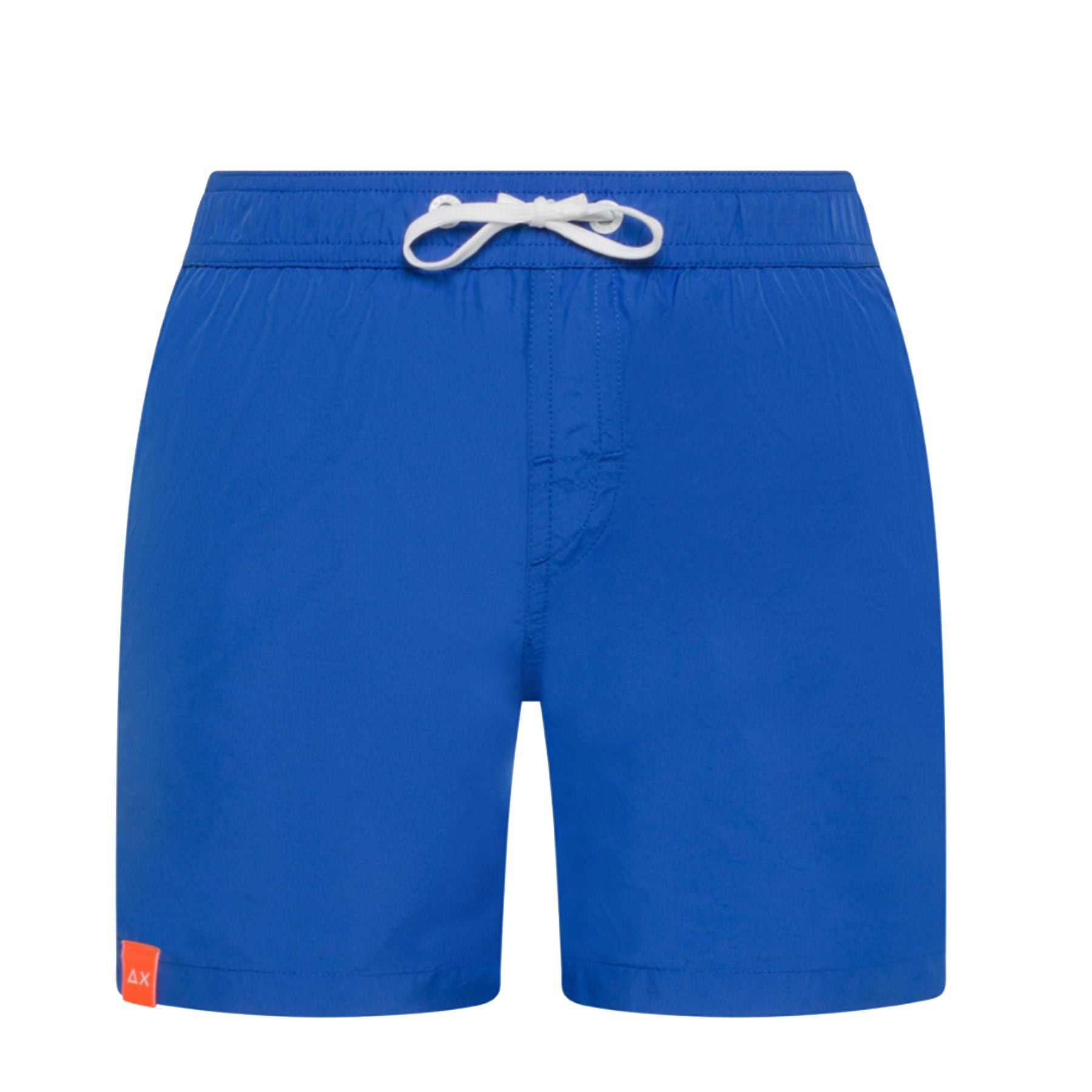 Sun68 Turquoise Blue Nylon Swim Trunks