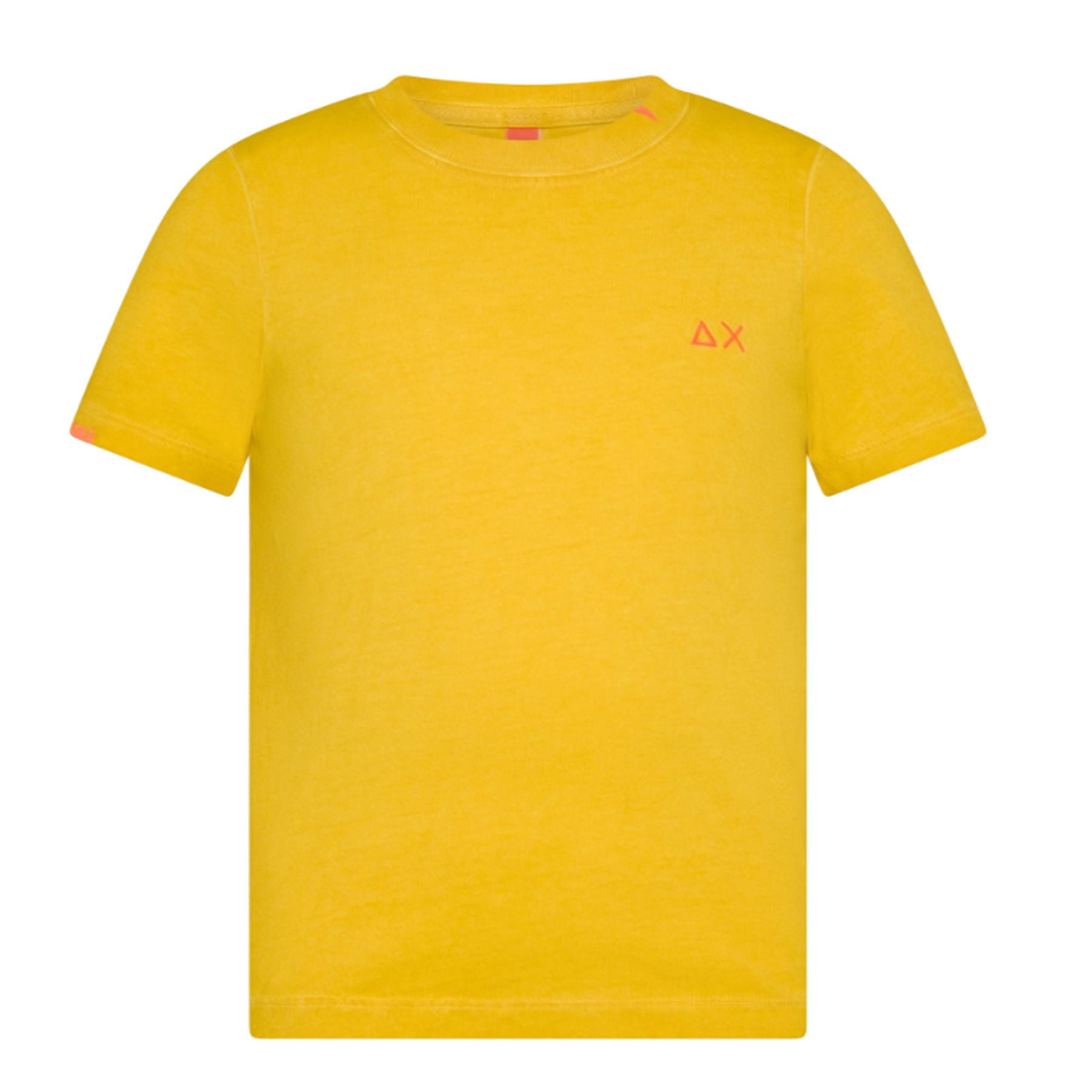 Sun68 T-shirt with Fluorescent Embroidery