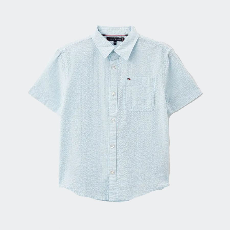 Tommy Hilfiger Short Sleeve Shirt with Decorated Color