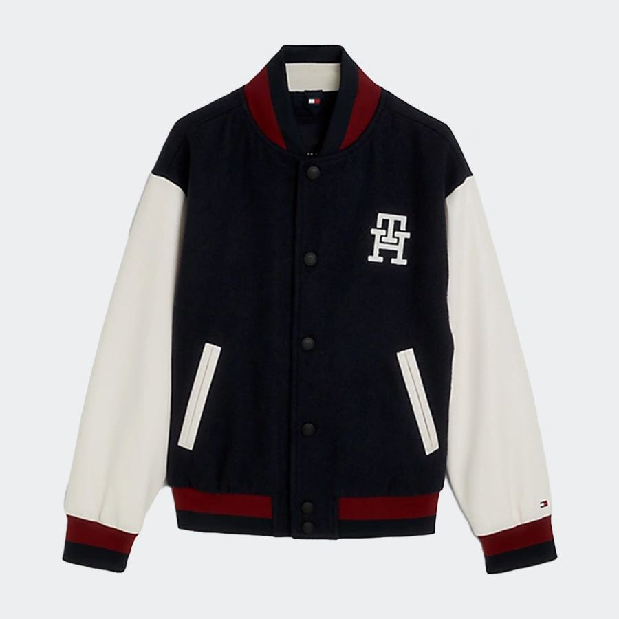 Tommy Hilfiger Monogram Varsity Bomber Jacket