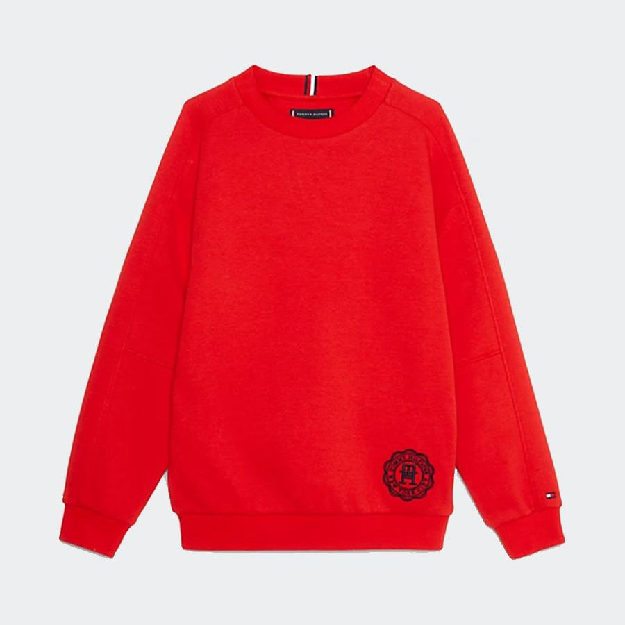 Tommy Hilfiger Printed Crewneck Sweatshirt