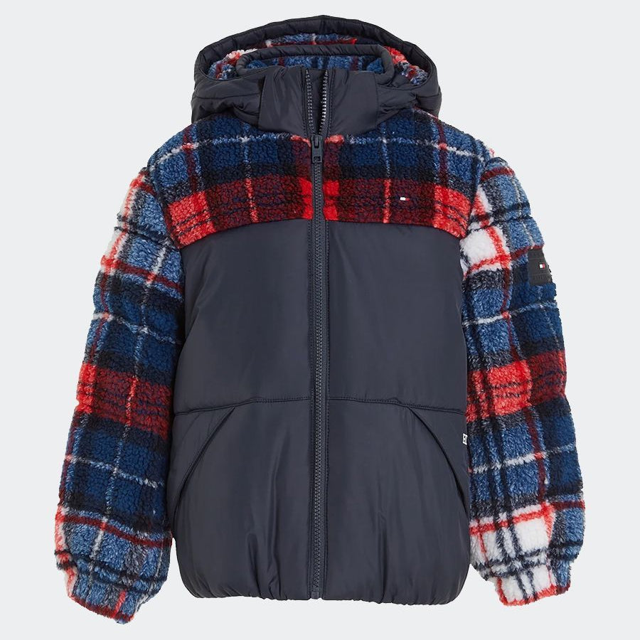 Tommy Hilfiger Check Padded Jacket