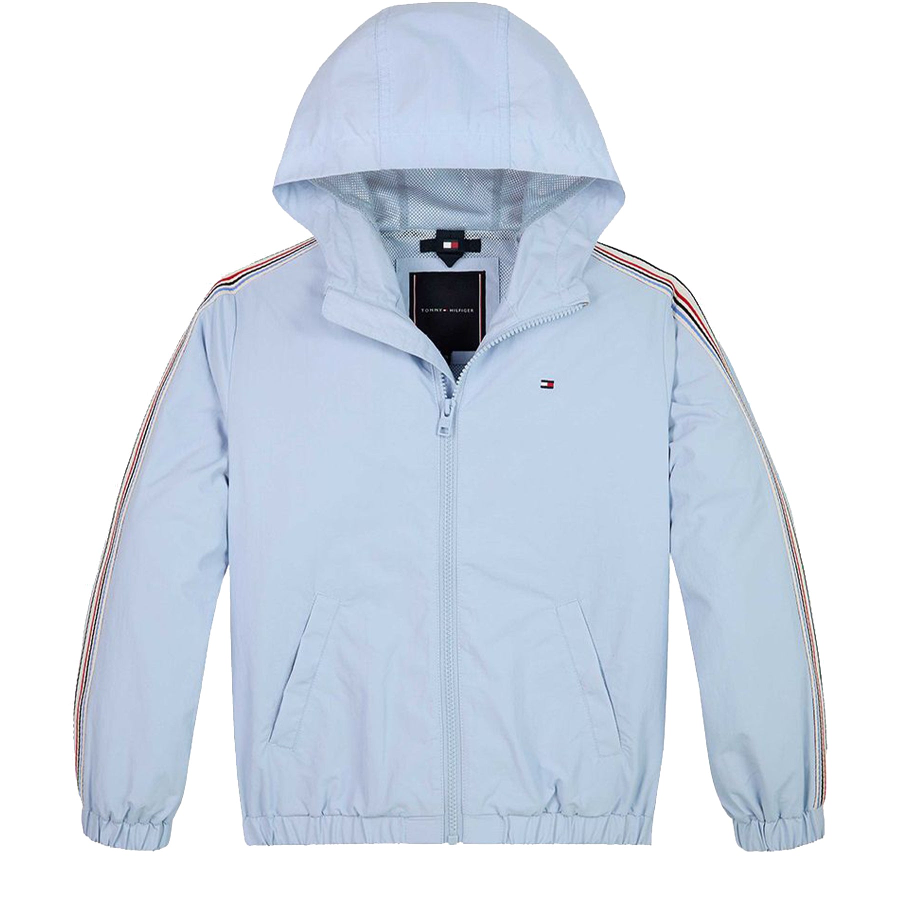 Tommy Hilfiger Lightweight Windbreaker Jacket with Logo Band