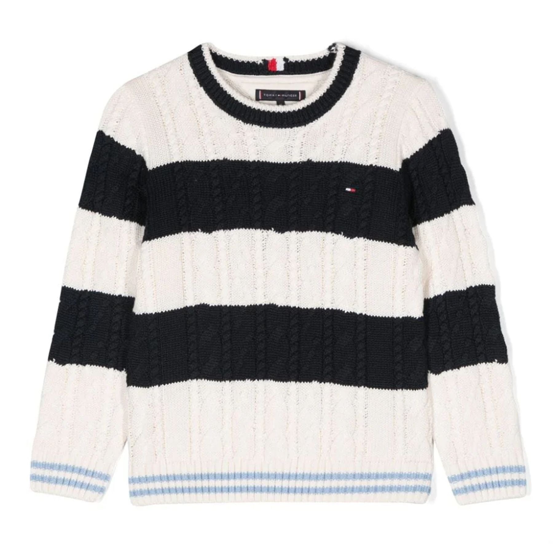 Tommy Hilfiger Wide Stripe Patterned Sweater
