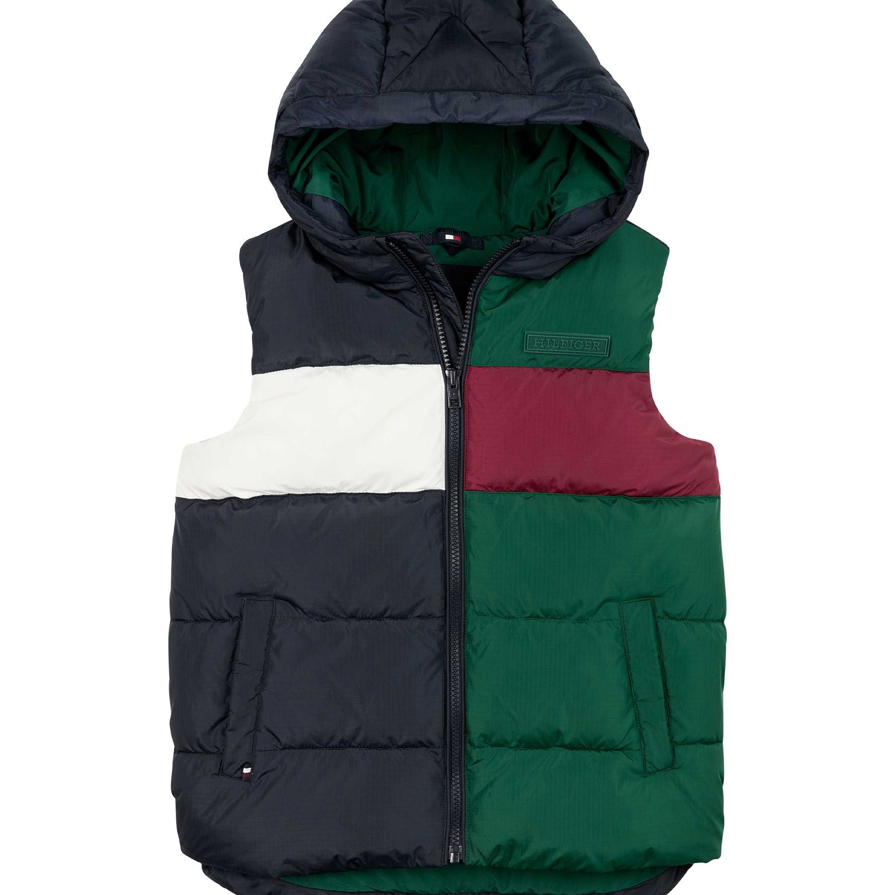 Tommy hilfiger Colorblock Ribstop Vest
