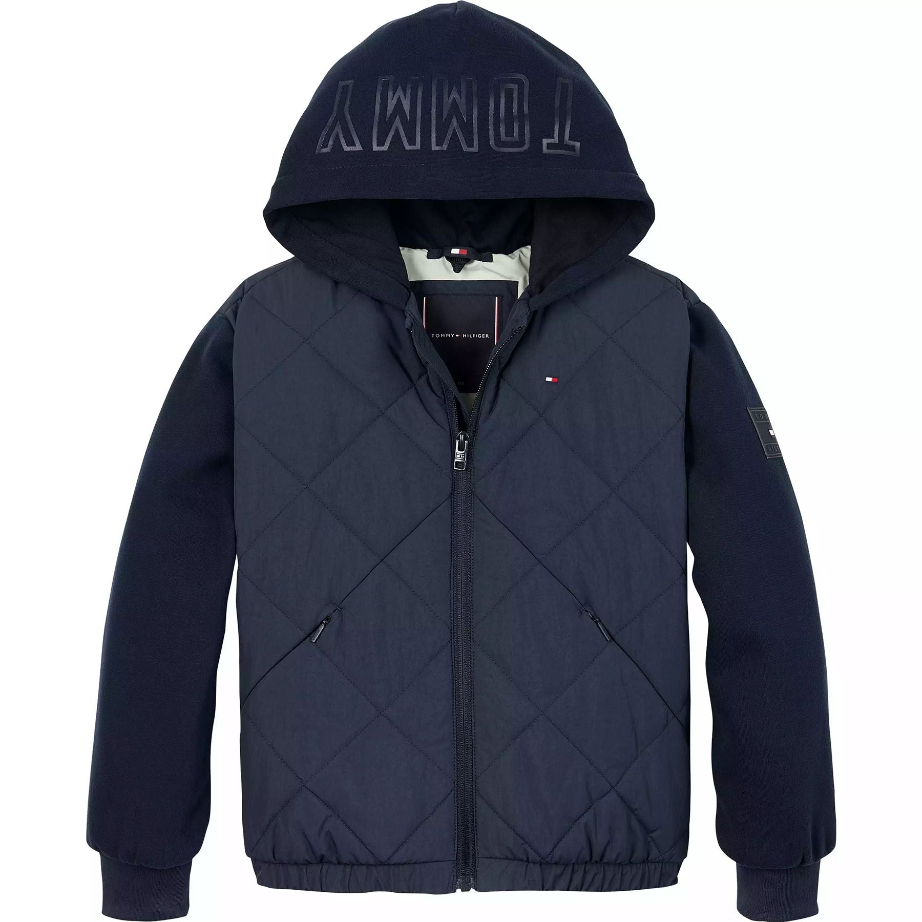 Tommy Hilfiger Lightweight Durable Quilted Blue Jacket