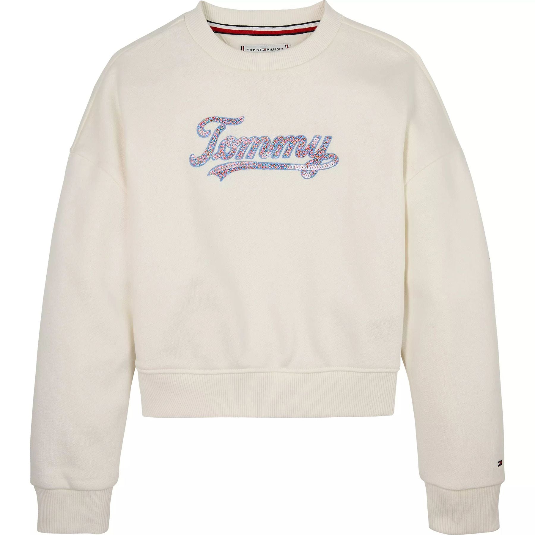 Tommy hilfiger Printed Tommy Sequin Sweatshirt