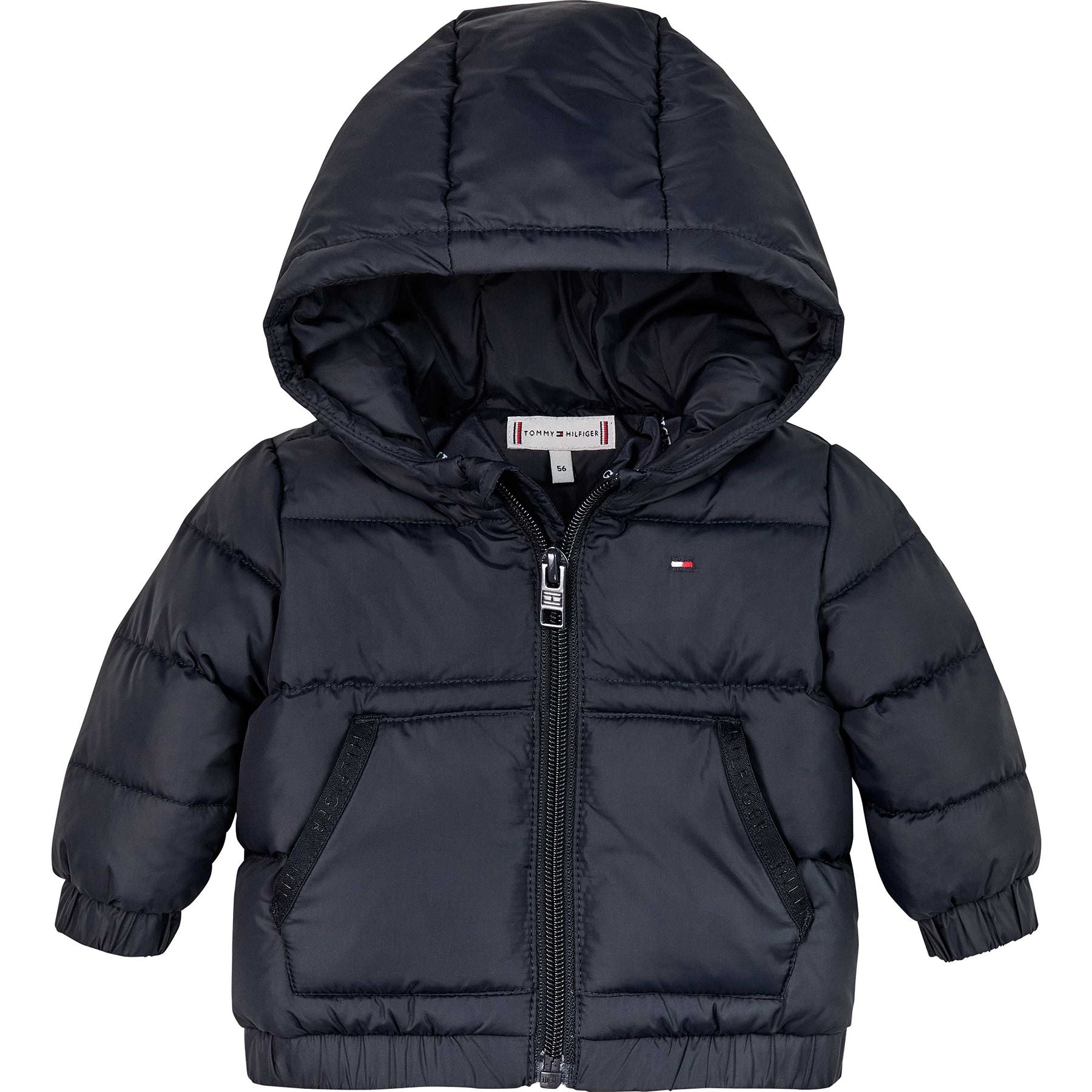 Tommy Hilfiger Padded Jacket with Zip and Hood