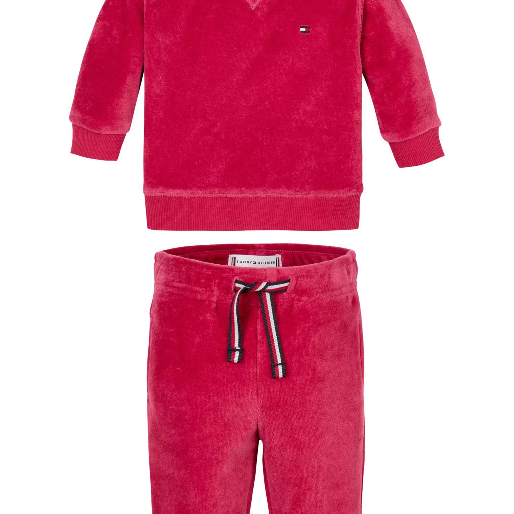 Tommy Hilfiger Sports Suit in a Soft Velvet Fabric