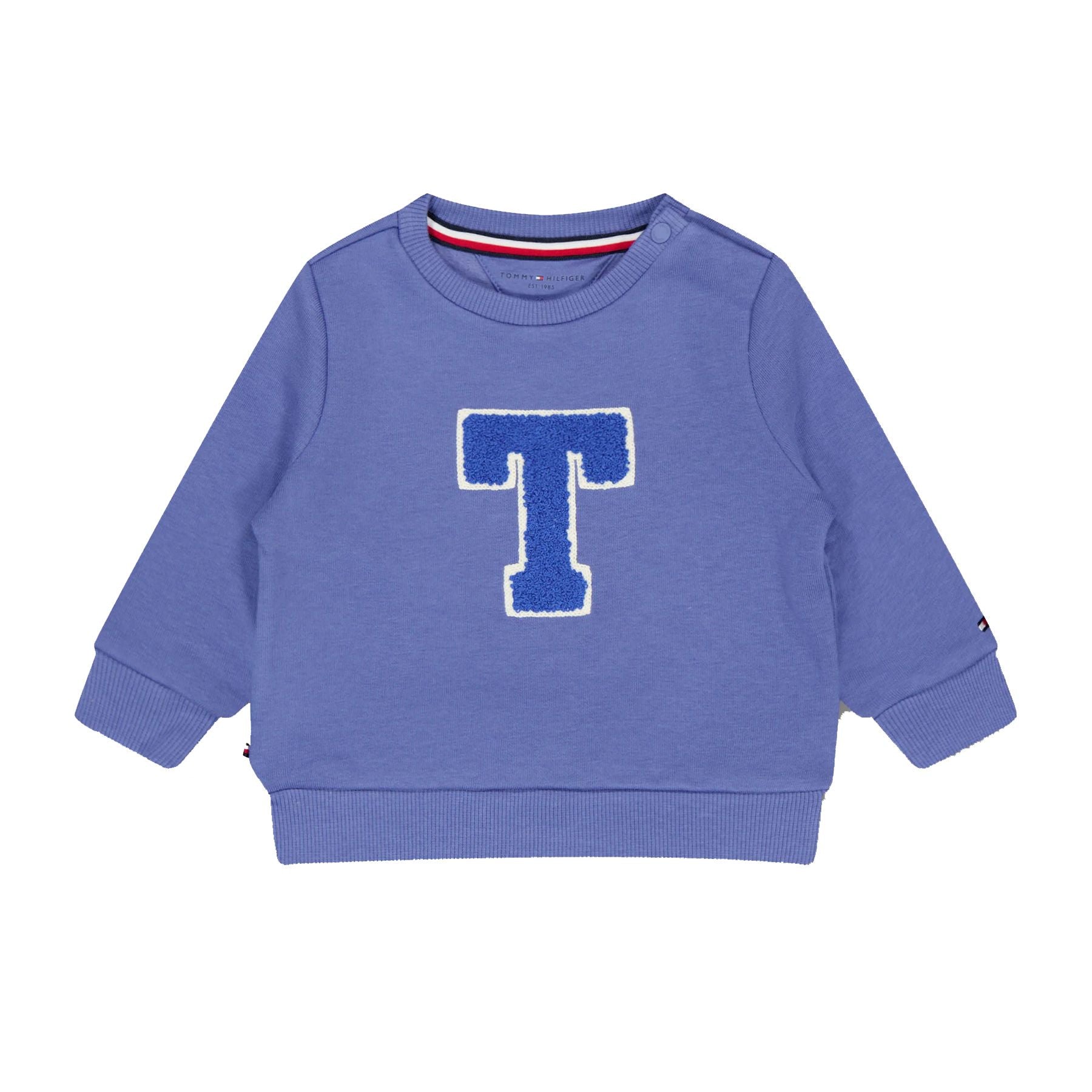 Tommy Hilfiger Crew Neck Sweatshirt with Sponge Effect