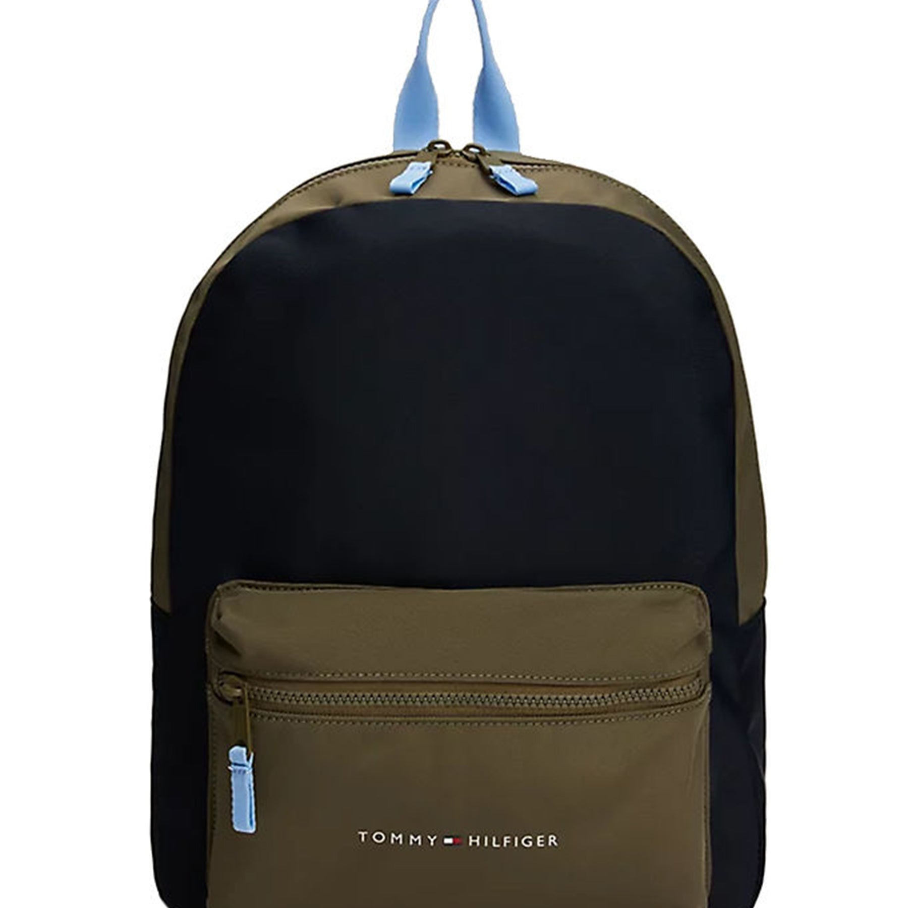 Two-tone Embroidered Backpack