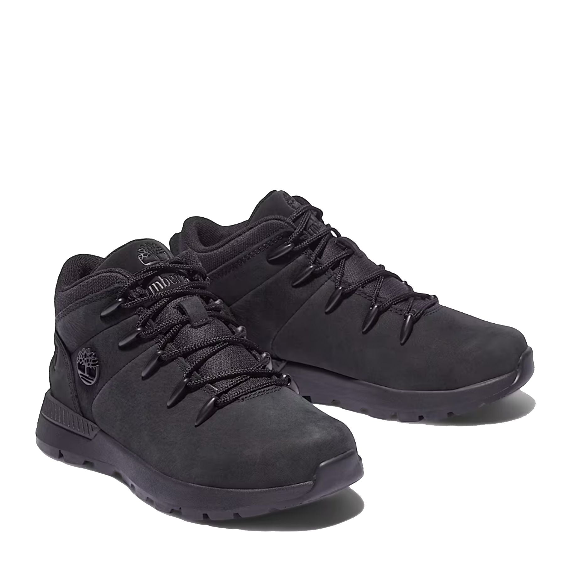Timberland Sprint Trekker Mid Lace-Up Sneaker Boot in Deep Black