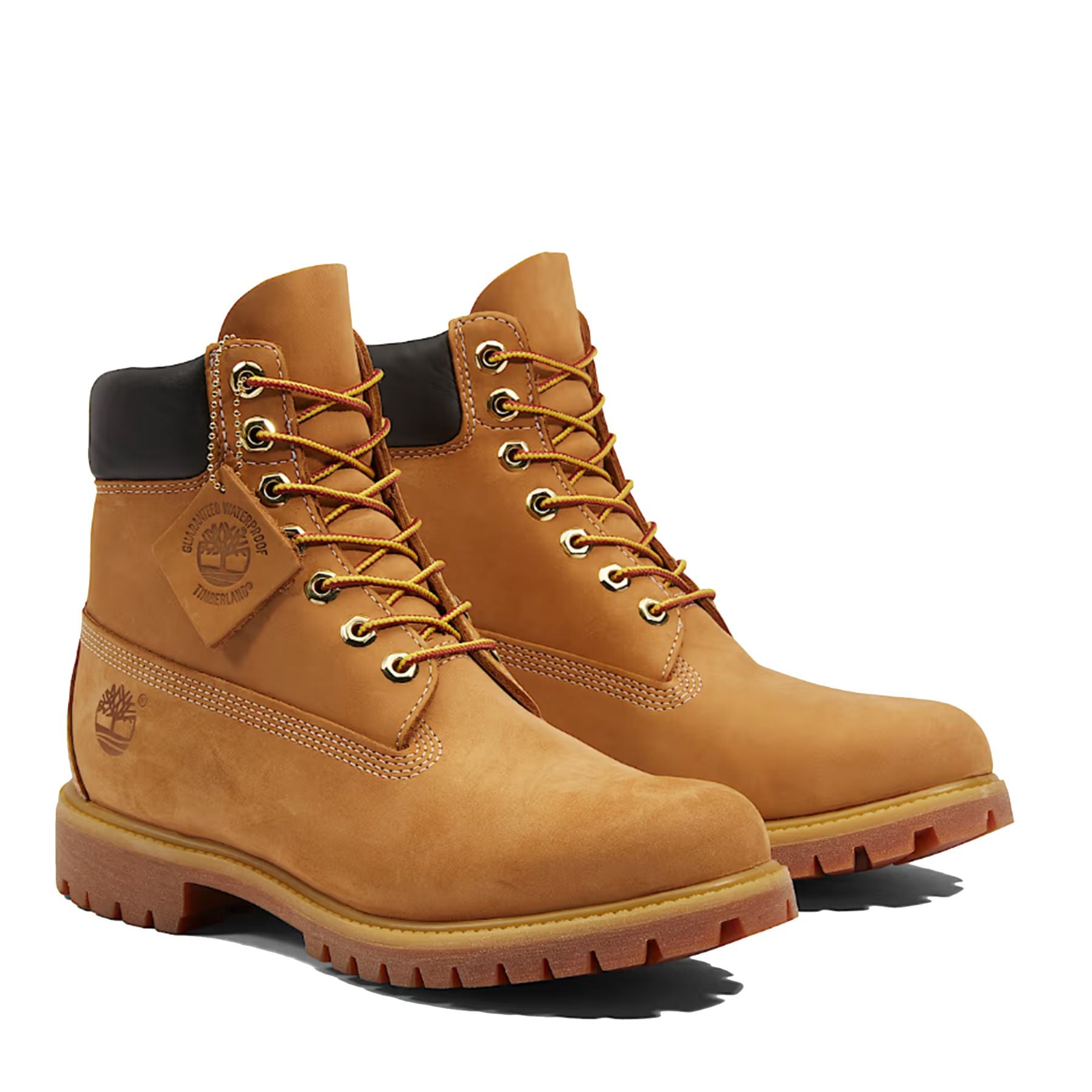 Timberland Stone Street 6-Inch Lace-Up Waterproof Boots in Wheat