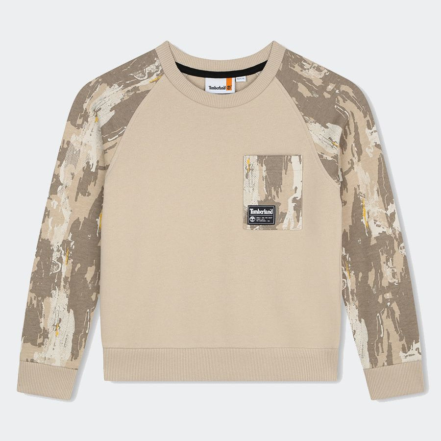Timberland Crew Neck Sweatshirt with Pattern