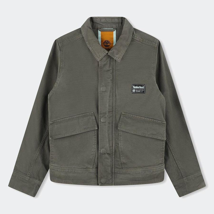 Timberland Fabric Jacket with Collar