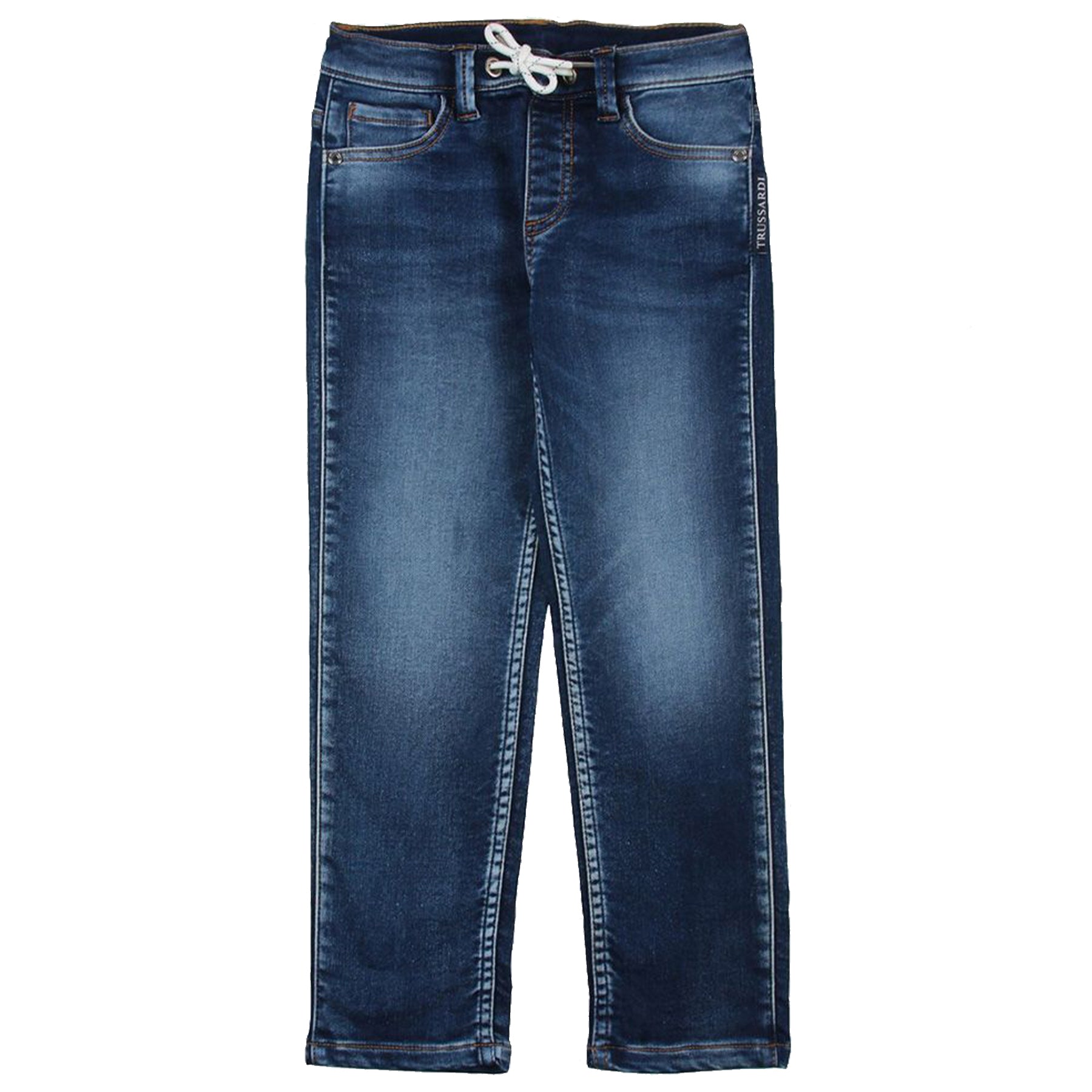 Trussardi Jeans Stretch Medium Wash I'm Elastic