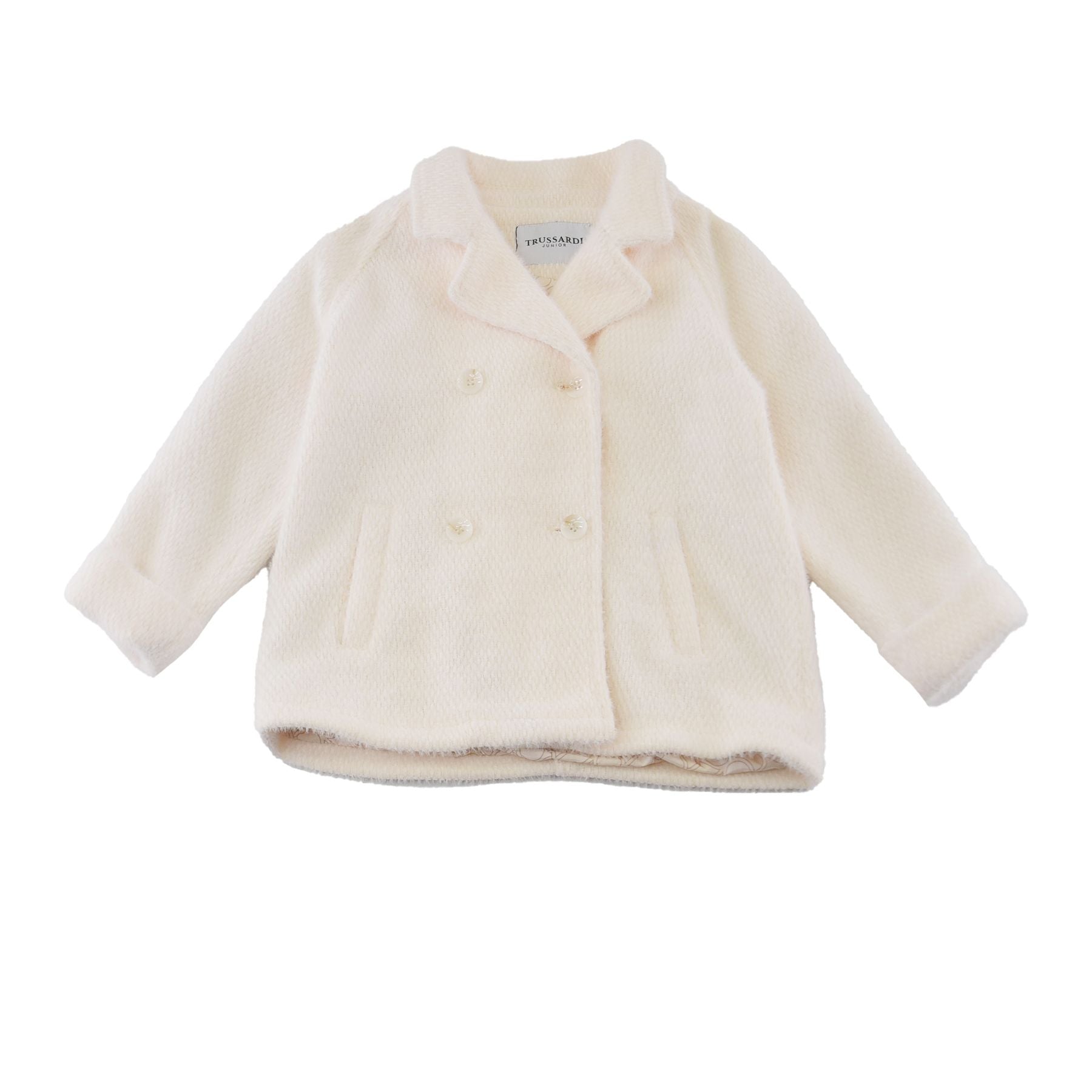 Trussardi Solid Color Coat