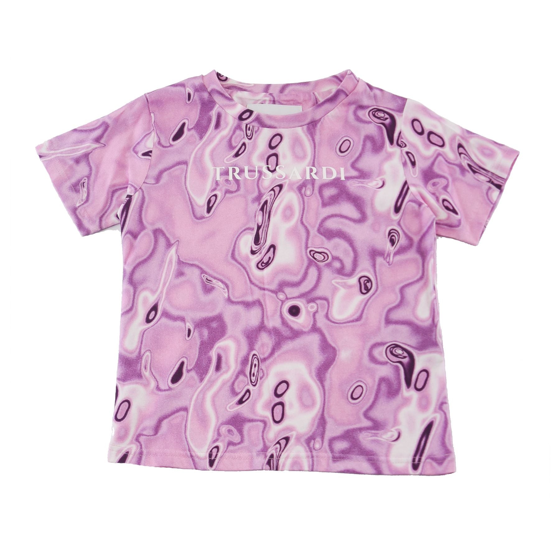 Trussardi Short Sleeve Patterned T-Shirt