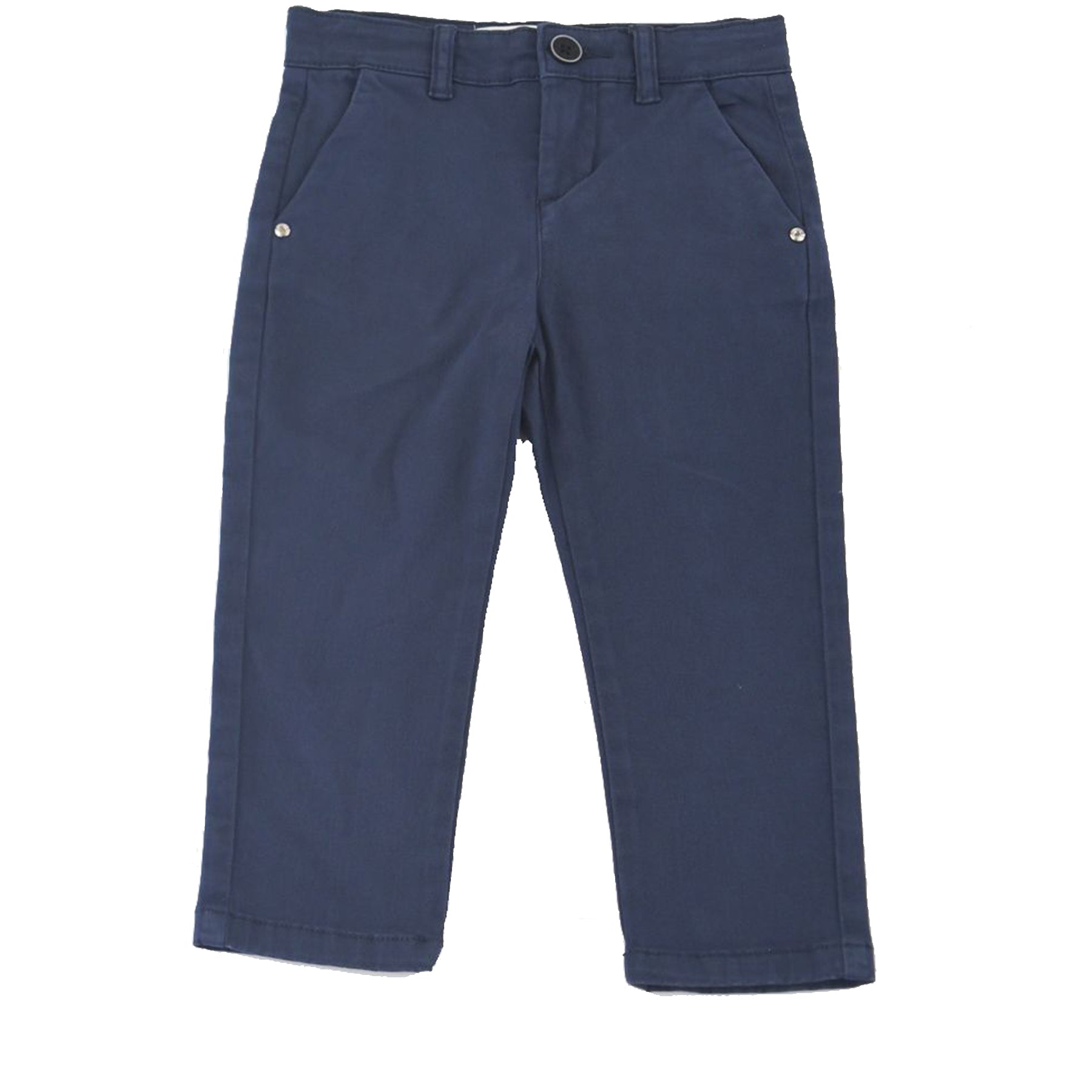 Trussardi Solid Color Chino Trousers