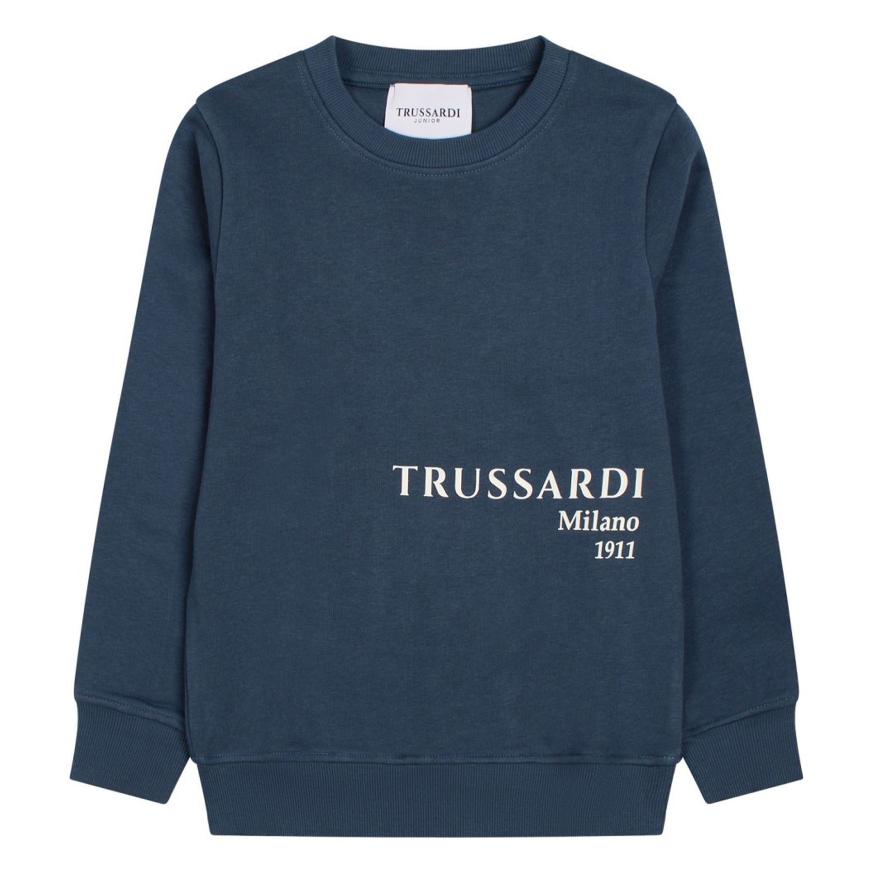 Trussardi Sweatshirt with Logo at the Bottom