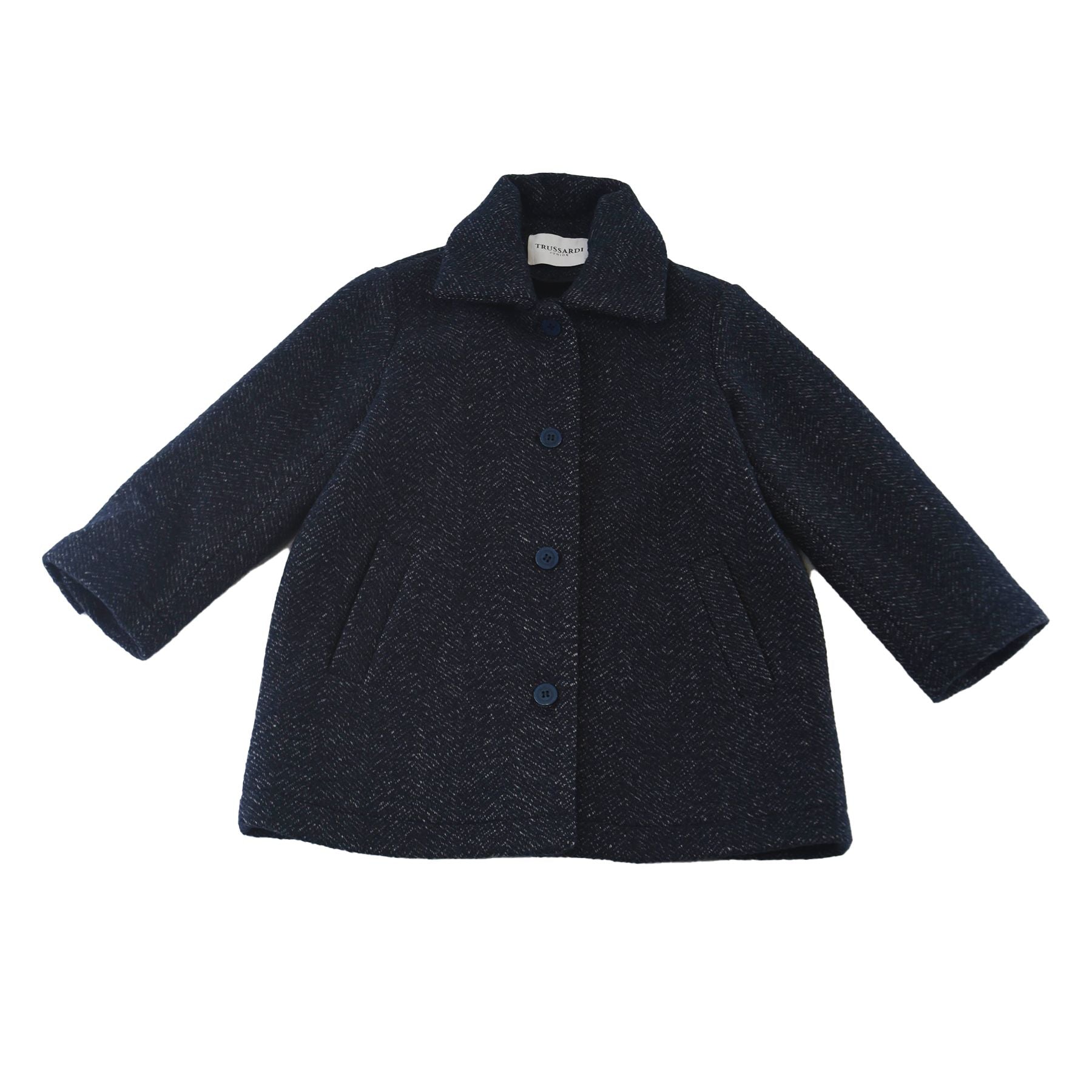 Trussardi Salt and Pepper Coat