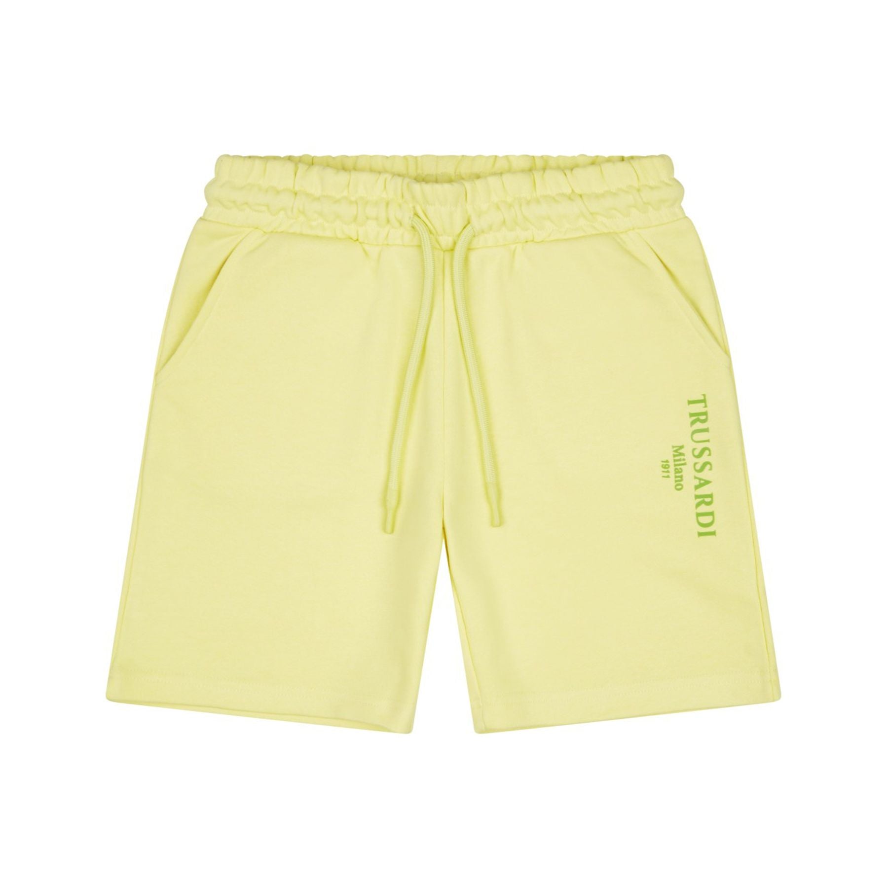 Trussardi Bermuda Shorts in Lightweight Printed Fleece