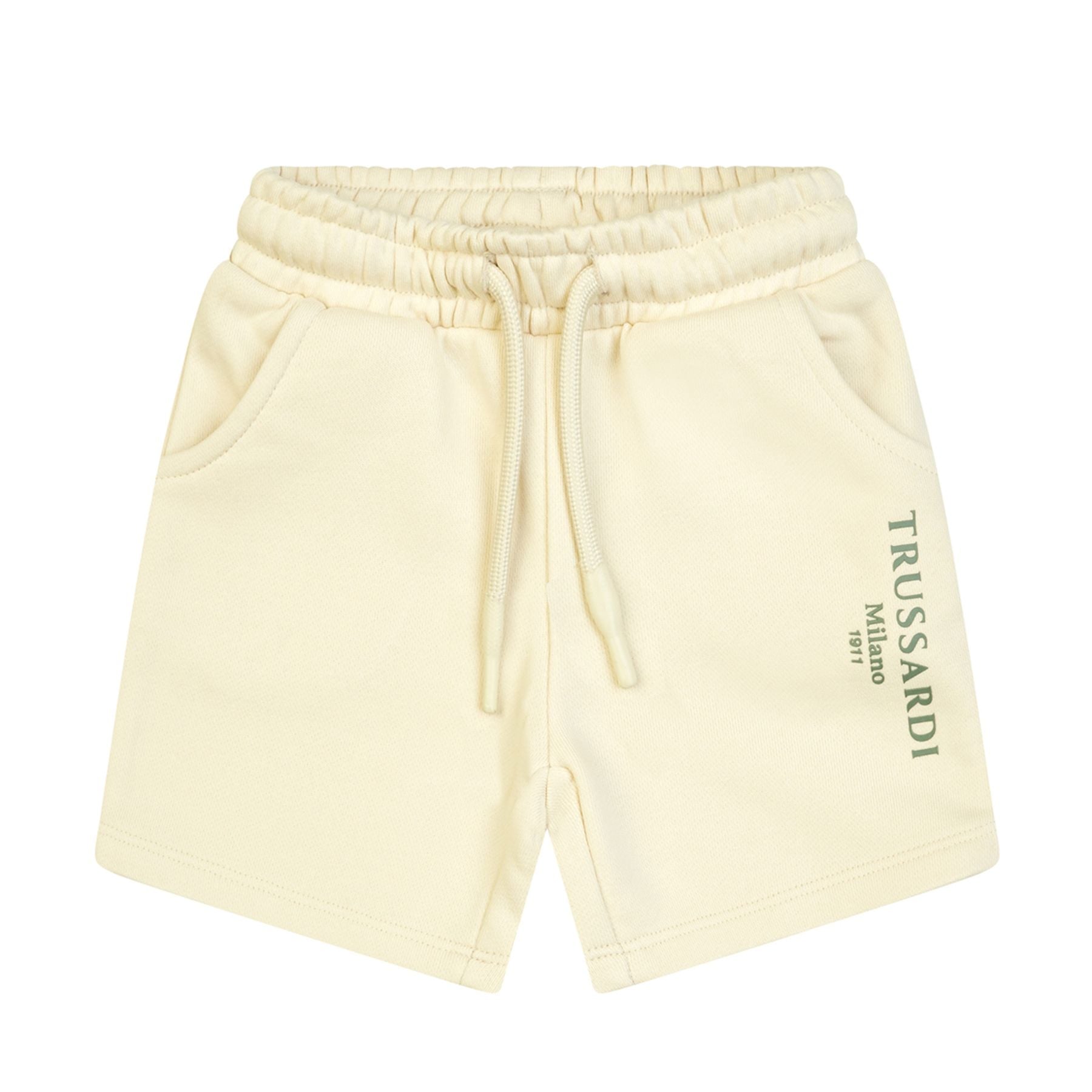 Trussardi Bermuda Shorts in Lightweight Printed Fleece