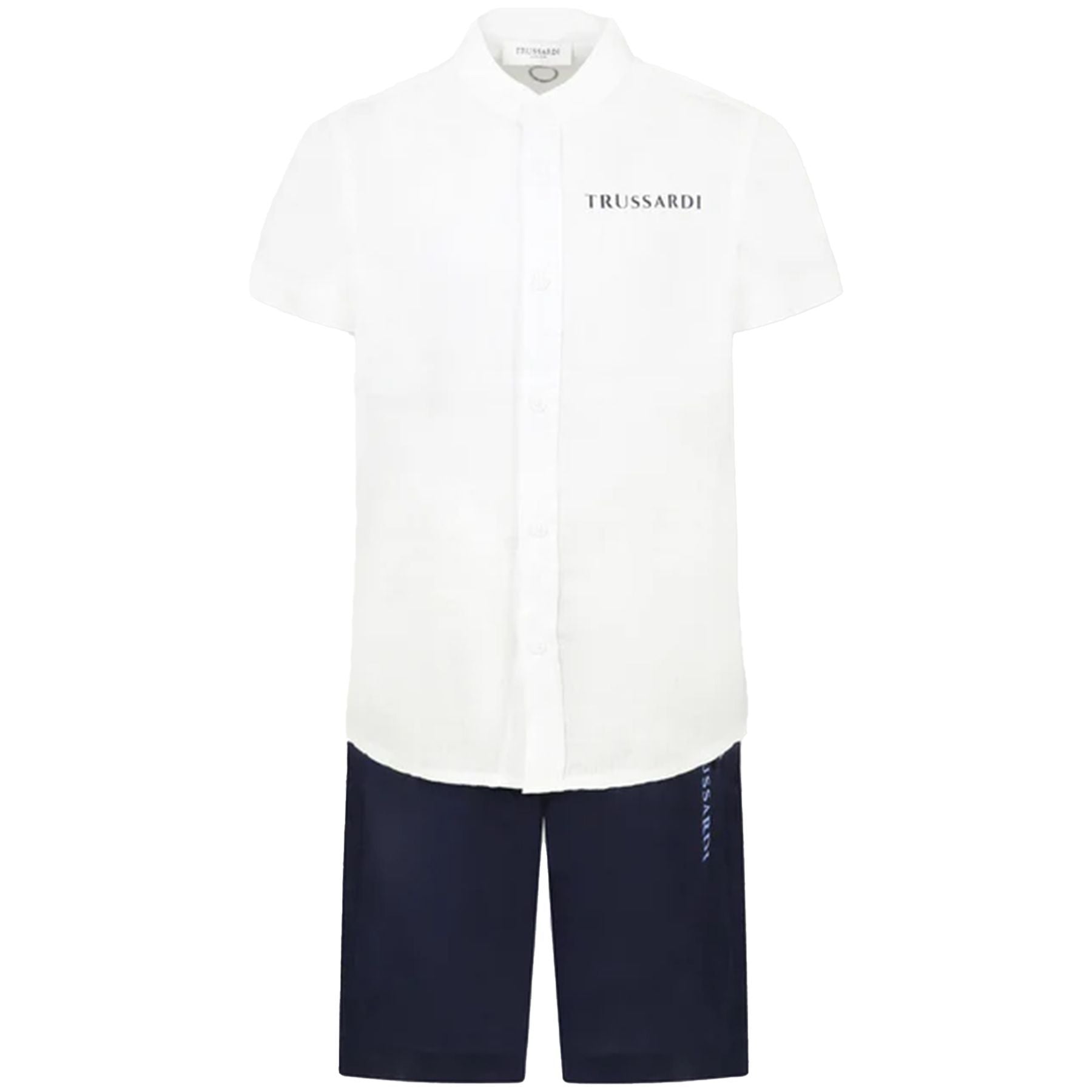 Trussardi Complete Sports Set Shirt + Bermuda Carbel