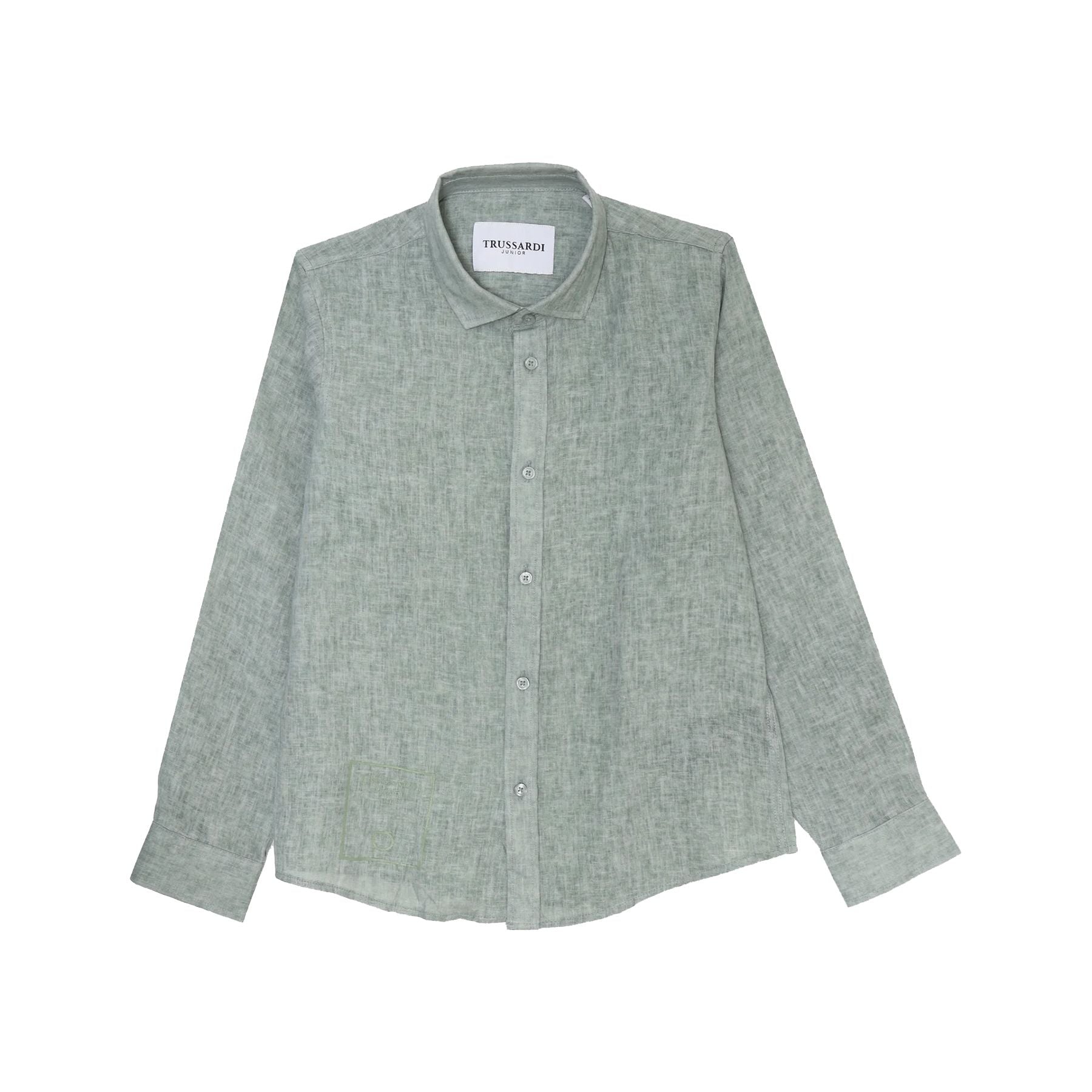 Trussardi Brodis Linen and Viscose Shirt